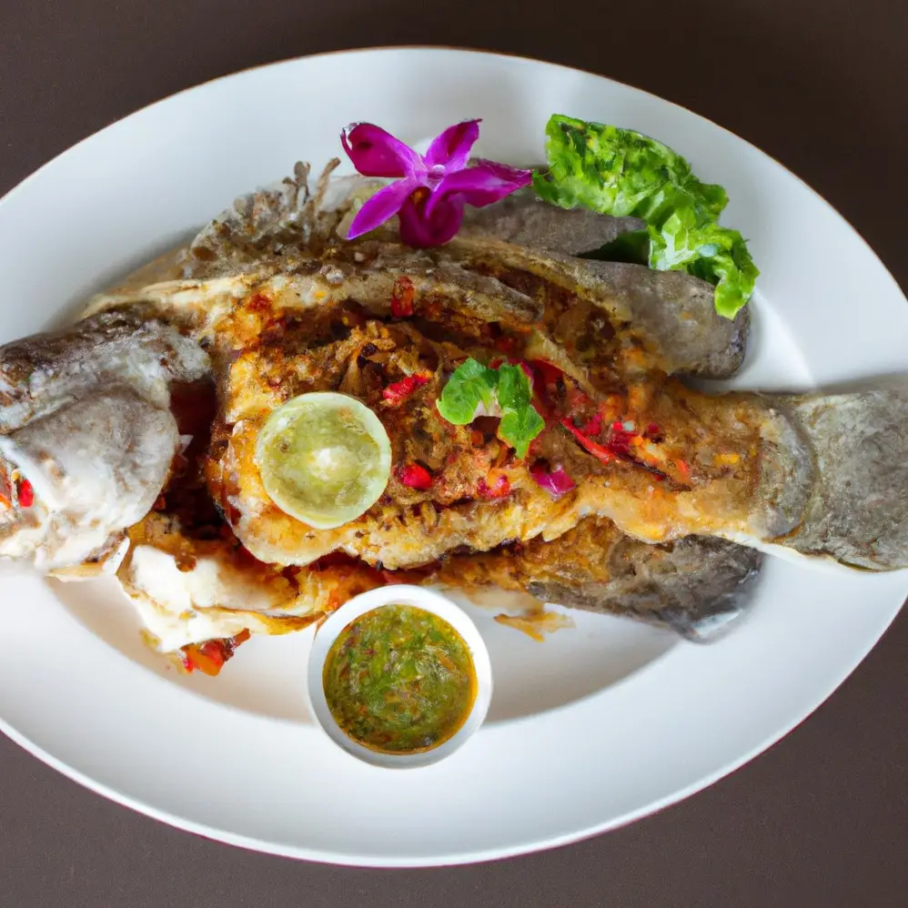 Resepi Ikan Siakap Sos Thai