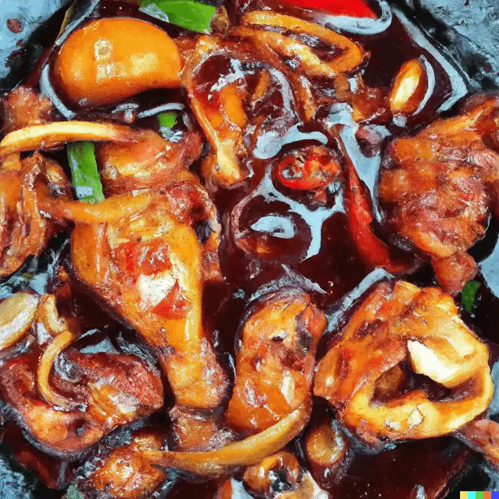resepi ayam masak kicap kuah pekat dan simple