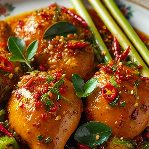 Resepi Ayam Masak Thai