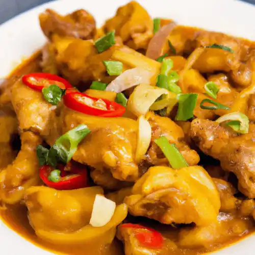 Resepi ayam masak halia simple