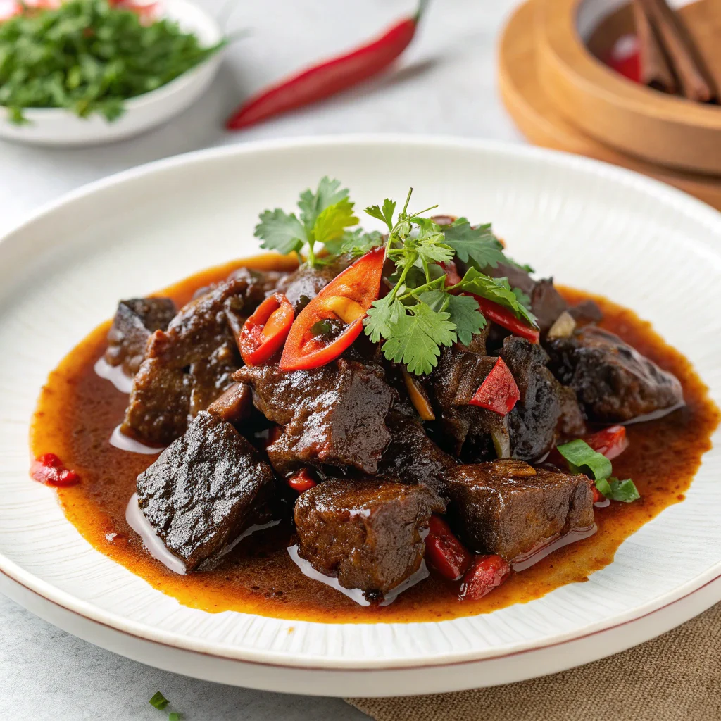 Resepi Daging Masak hitam